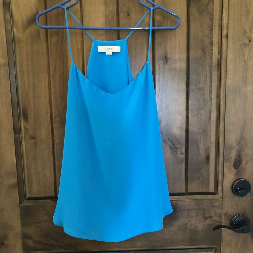 Pretty blue tank top